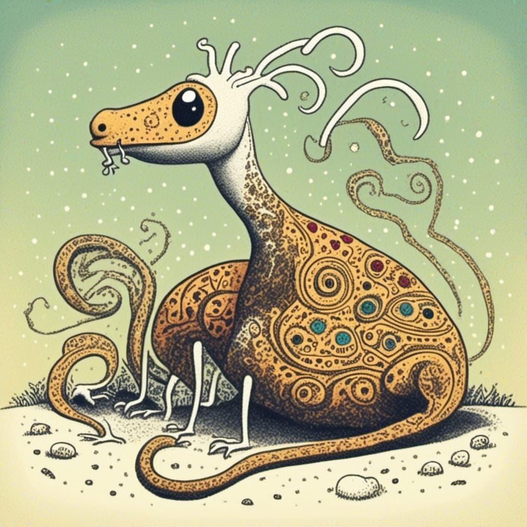 Alien King Cobra Portrait