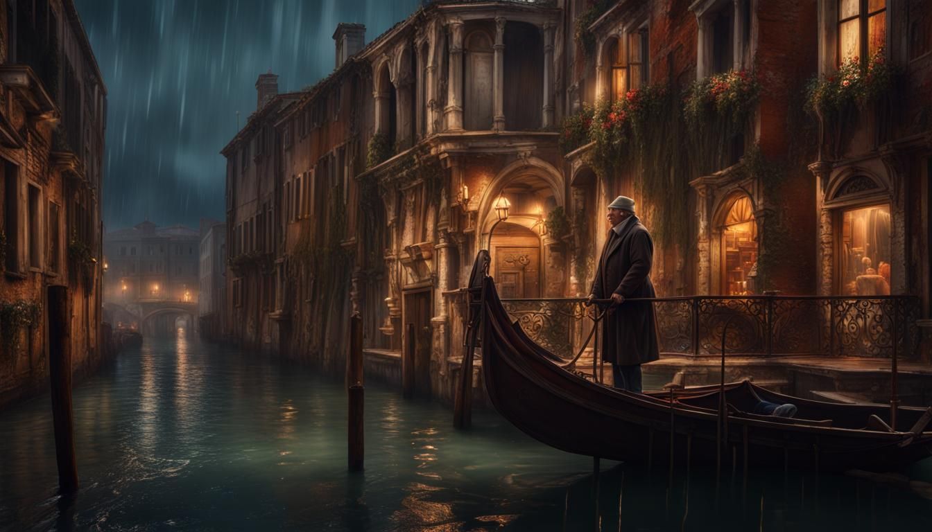 Rainy Night in Venice: An Old Man's Memories
