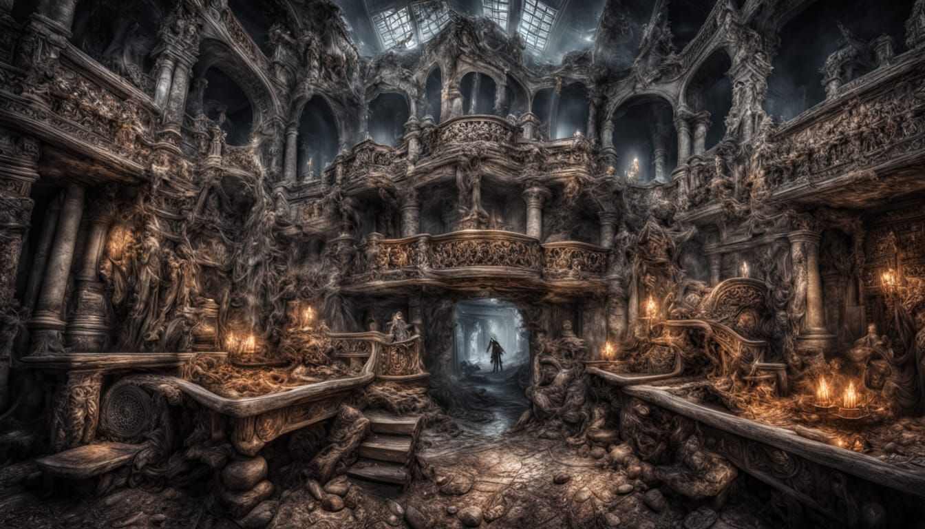 Ethereal Cityscape in Hyper Realistic Style