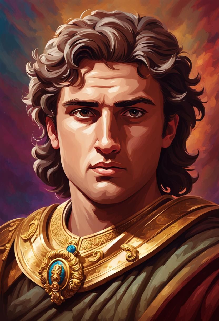 Alexander the Great Portrait at 28 Years Old