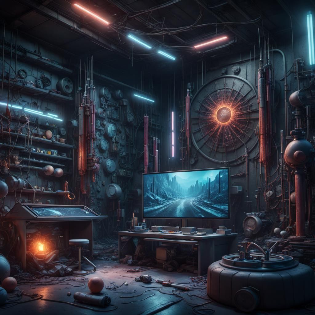 Abstract Sports Doping Concept Art in 8K