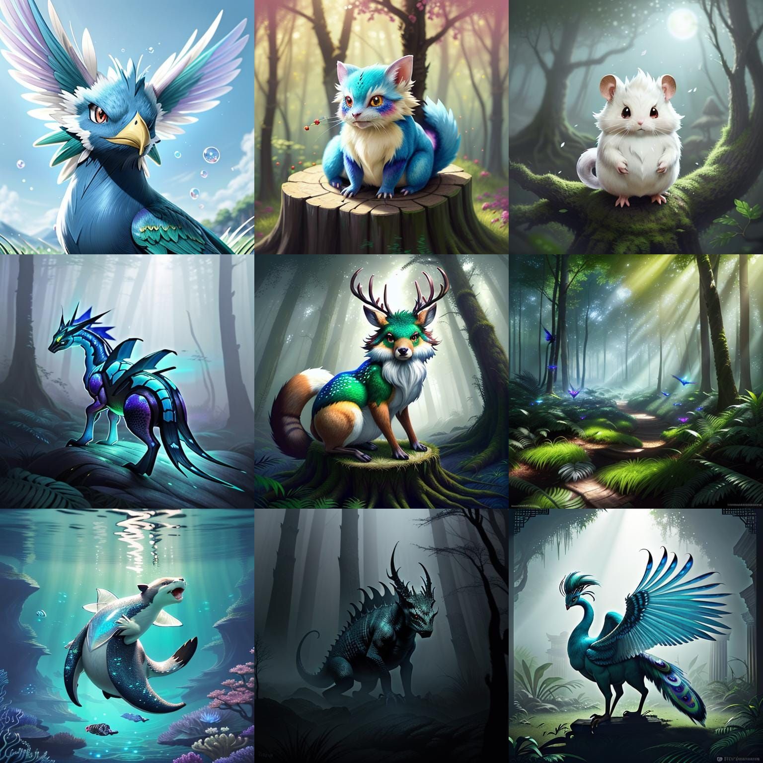 Imaginary Pokémon: AI Generated Creatures