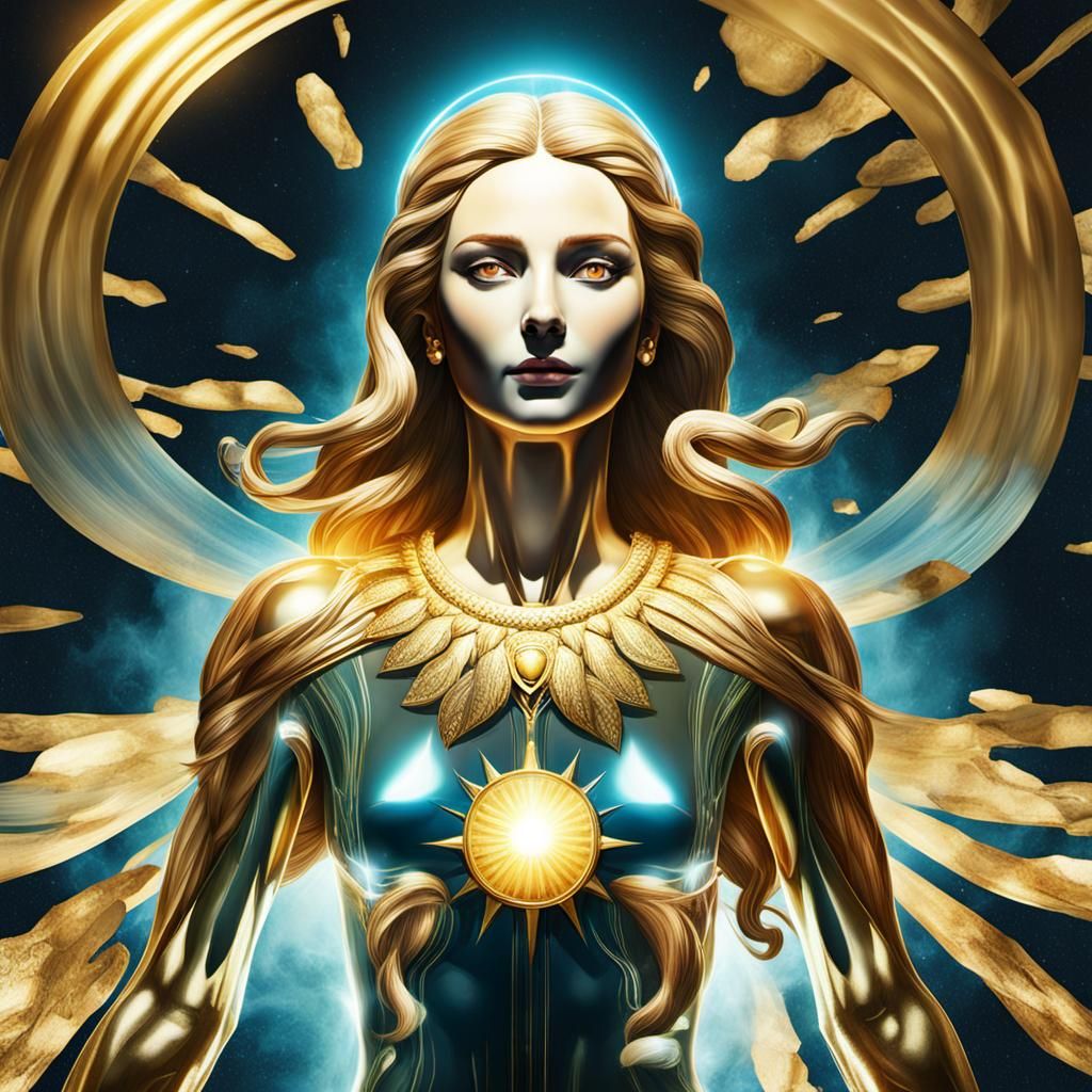 AI Generated Image of the Sun