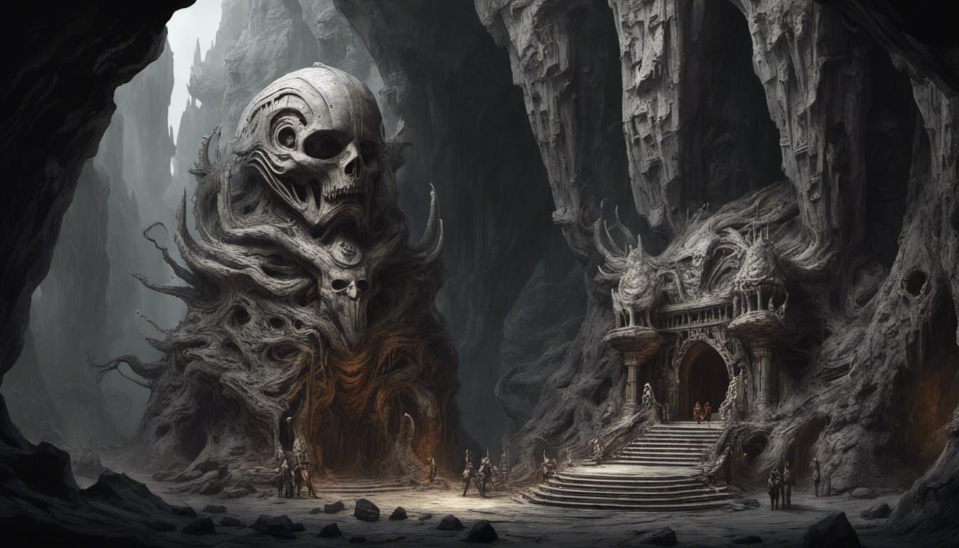 Onyx Alter in Sinister Cave of Worship