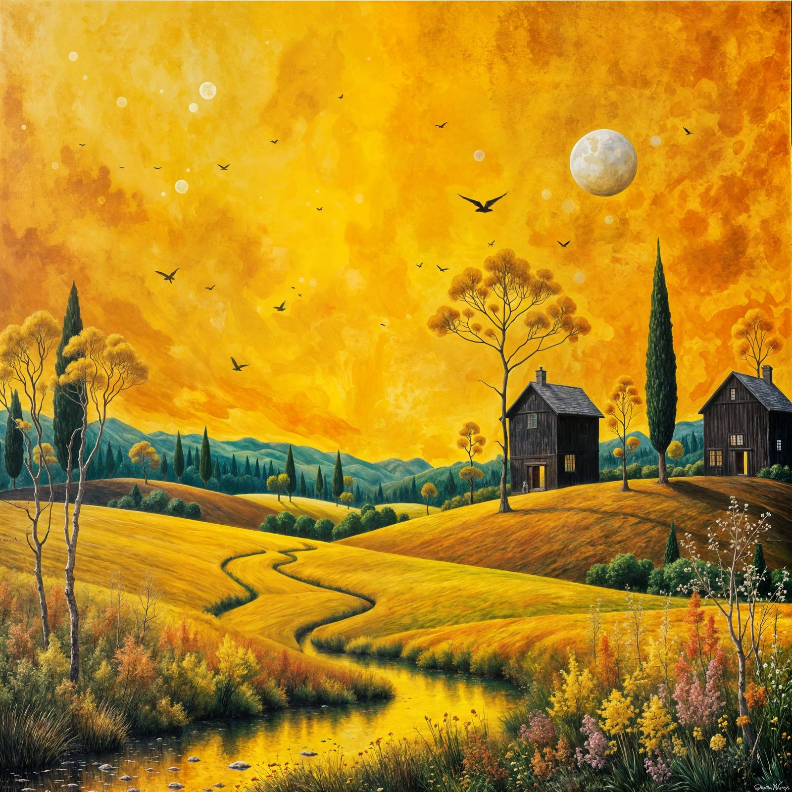Yellow Landscape