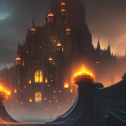 Fantastical Teacher in Detailed Digital Painting