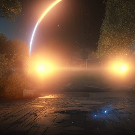 Planetary Alignment Opens Portal: 3D Game Cinematic