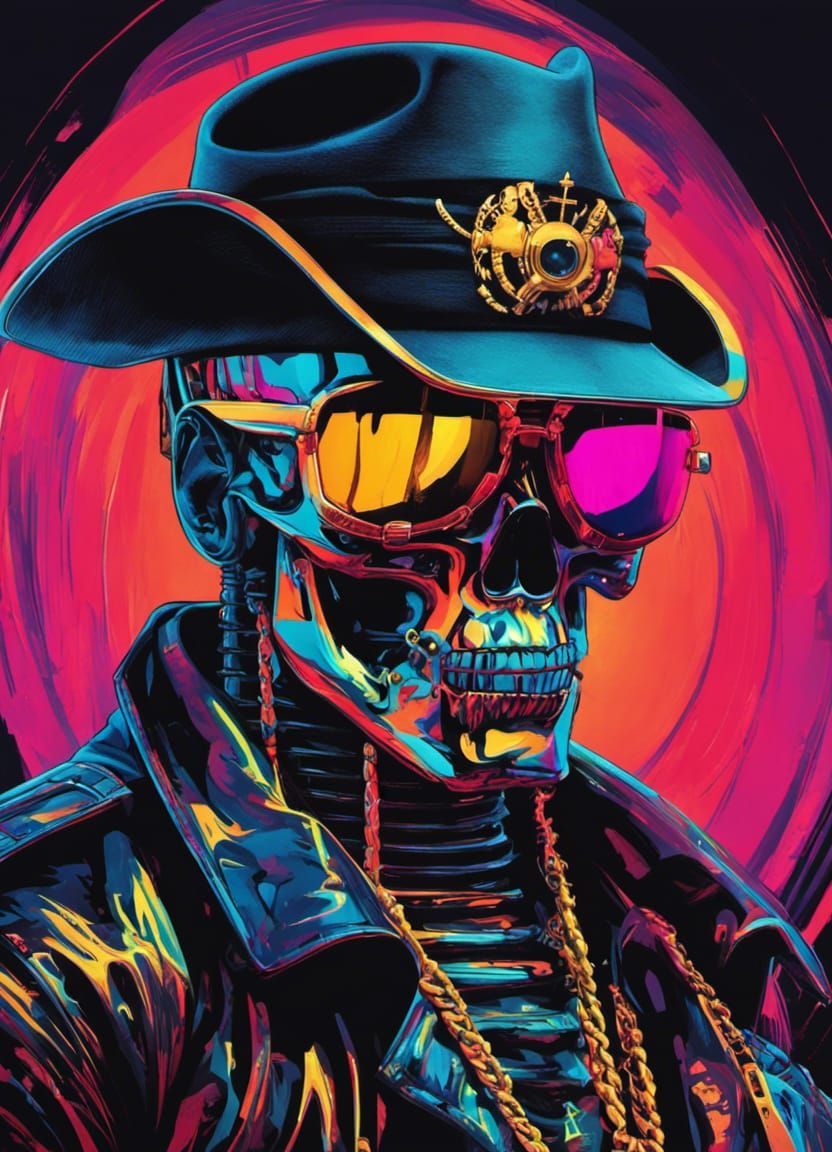 Retrowave pirate terminator