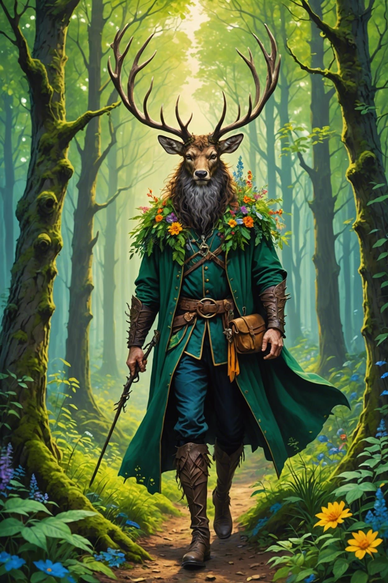 The Horned One comes