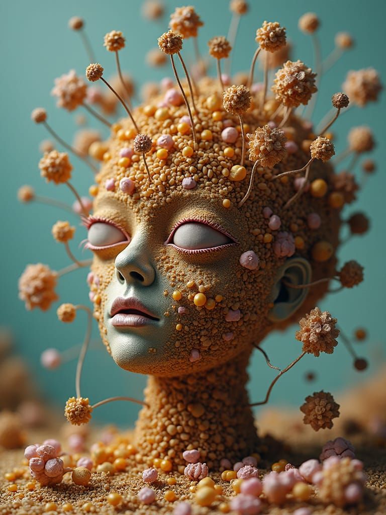 Surreal Autostereogram: Ode to Artistic Expression