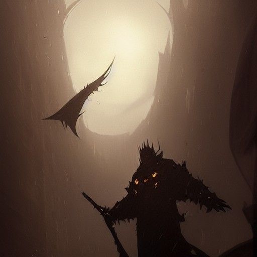 Sinister God of Darkness Artwork