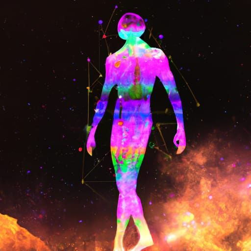 Astral Cosmic Super-Human in African Heritage