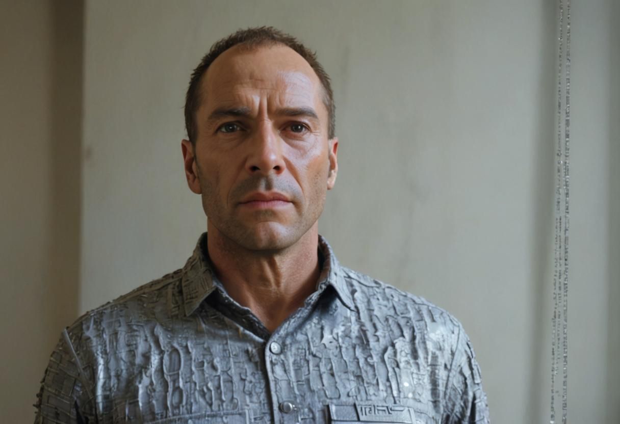 Hyperrealistic Locutus of Borg Portrait in Fantasy Art Style