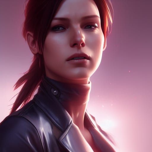 Detailed Portrait with Dynamic Lighting