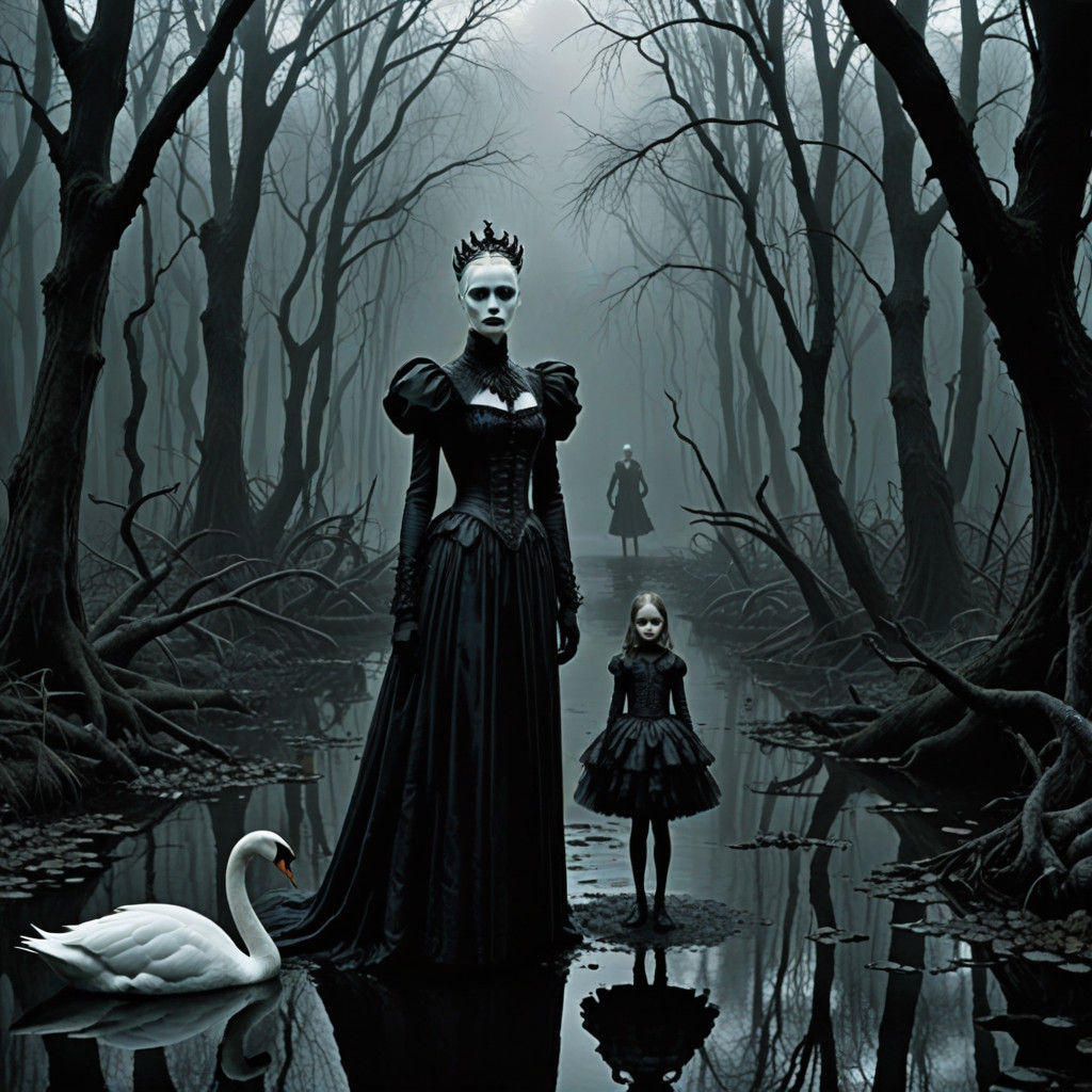 Gothic Swan Lake Performance