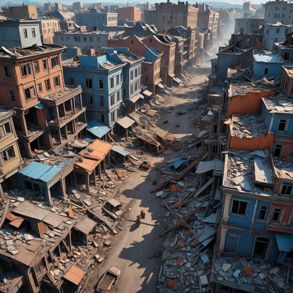 Irkutsk Earthquake Aftermath: Fantastical Concept Art