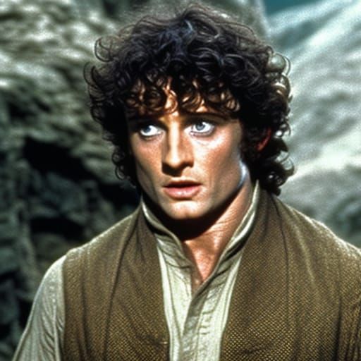 Frodo Baggins in 1980s Fantasy Adaptation