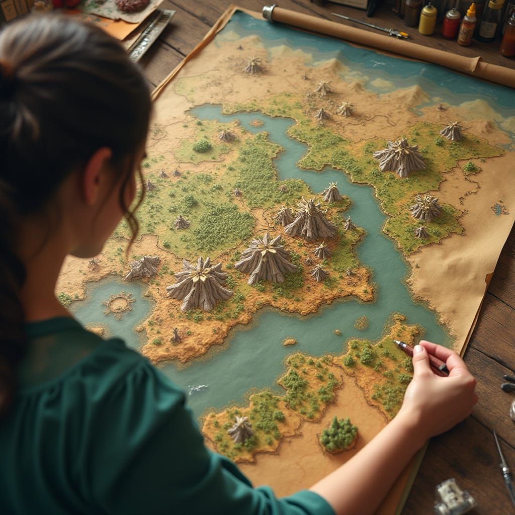 Detailed 2D Map of Eraan's Diverse Regions