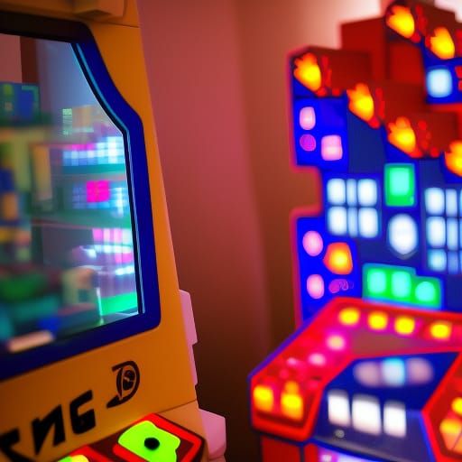 Tetris Arcade Machine in Shanghai, 1985