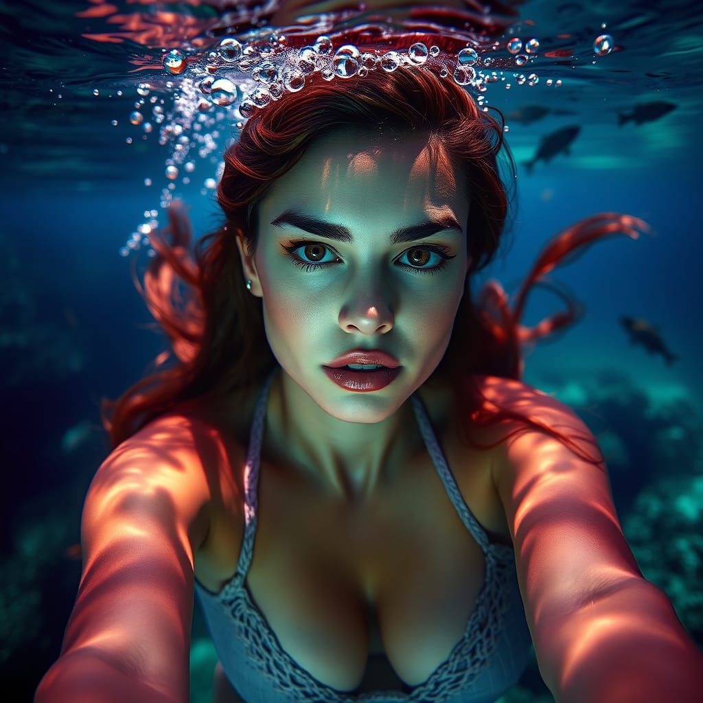 Underwater Beauty in Tropical Lagoon: Photorealistic 3D Rend...