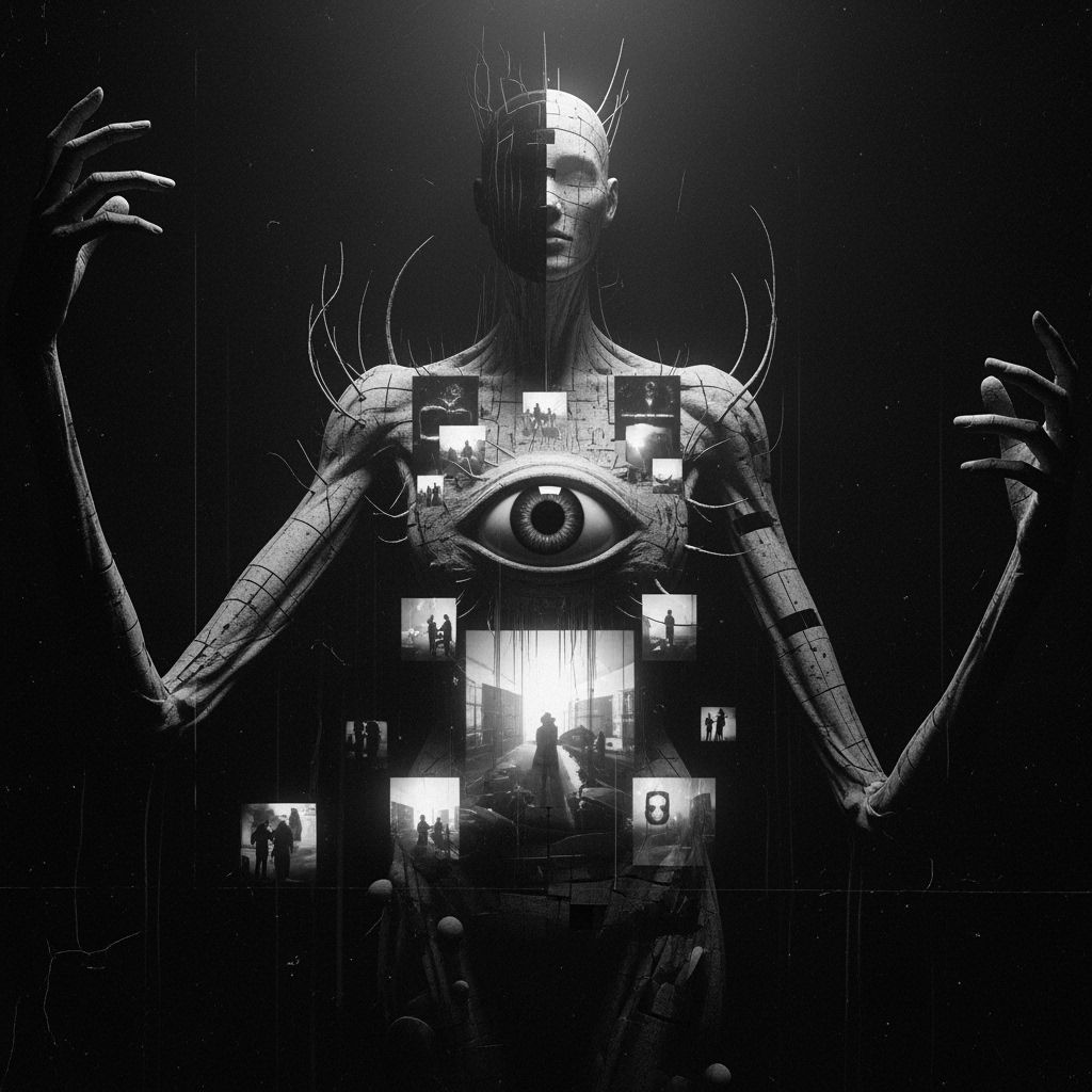 Towering Spectral Entity Observed in the Void