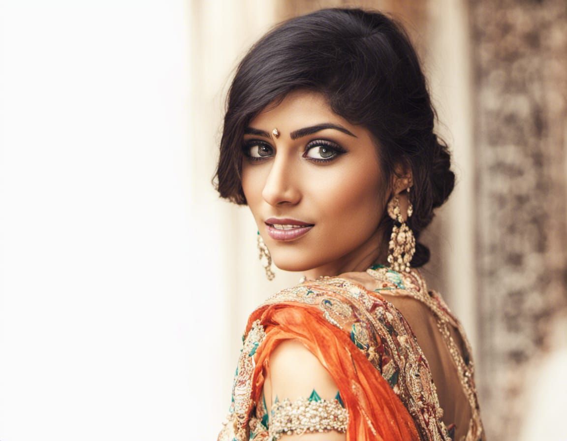 Beautiful Desi Woman in Her Twenties