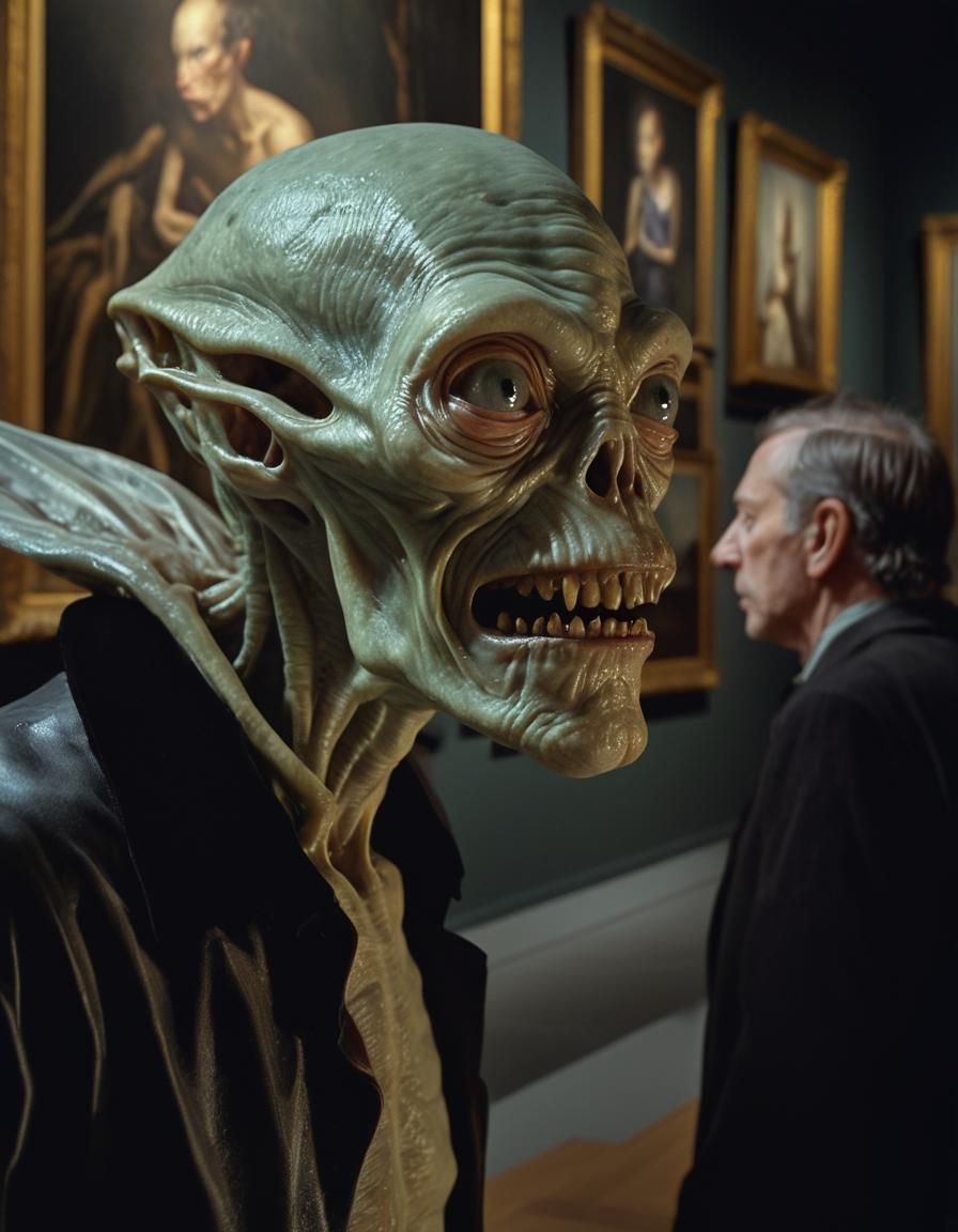 Old Master Paintings Party: Hyperrealistic 3D Art