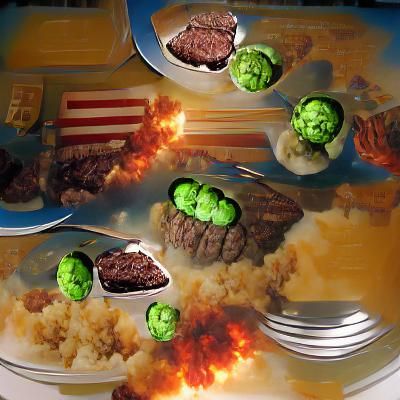 AI Image Generated from Empty Prompt