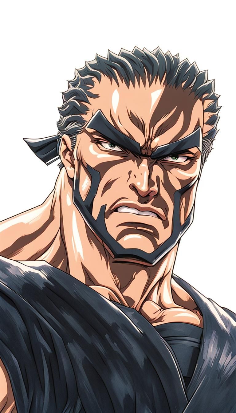 Hokuto No Ken Character Illustration
