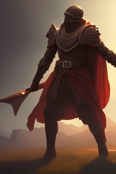 A Hero's Triumphant Destiny: Good vs Evil