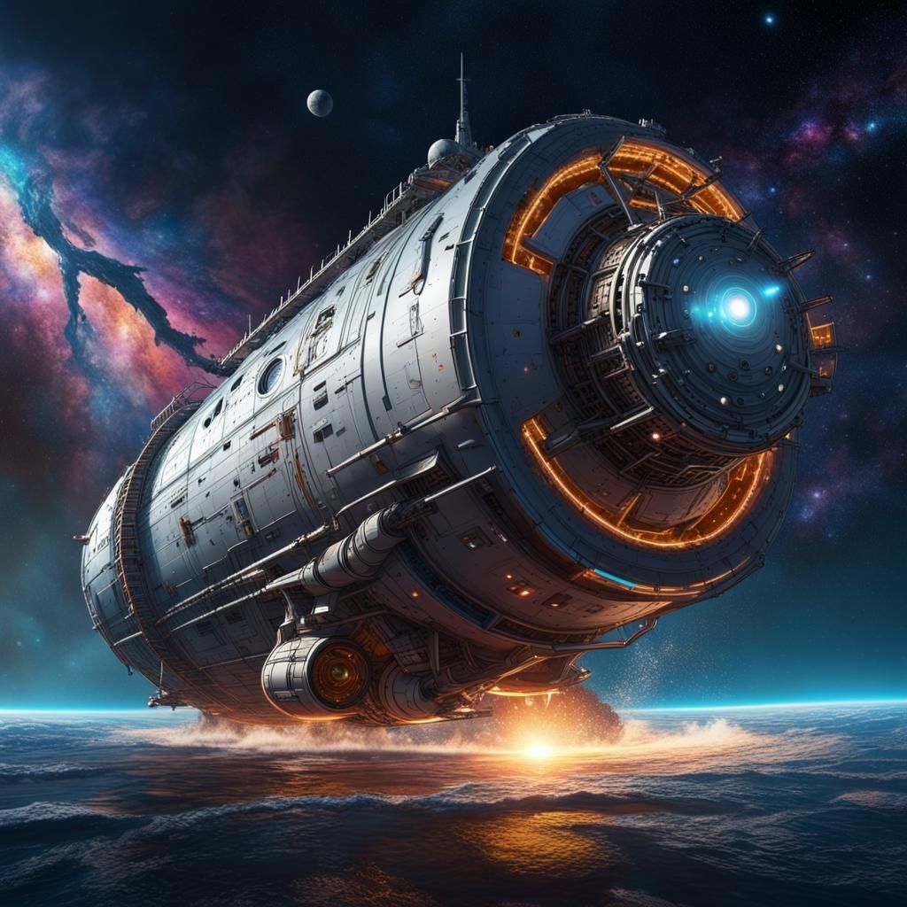 Starship Darwin: Massive Science Vessel in Starfield