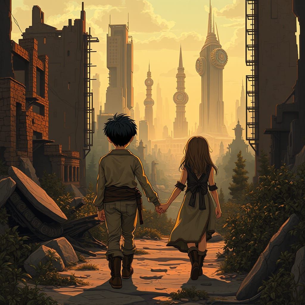 Hope in a Wasteland: A Young Couple's Journey Through a Post...