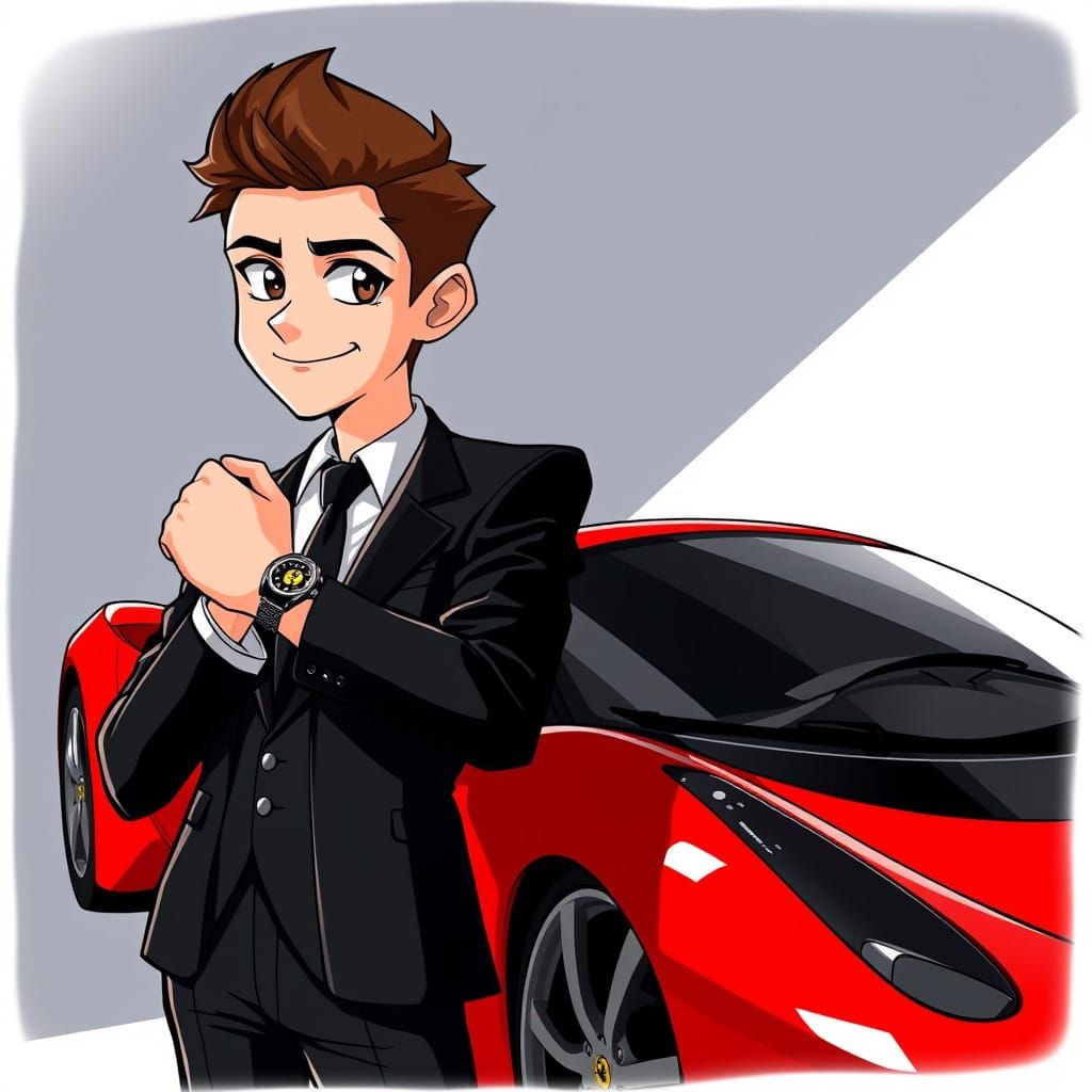 Confident Teenage Spy Channels Anime Spirit