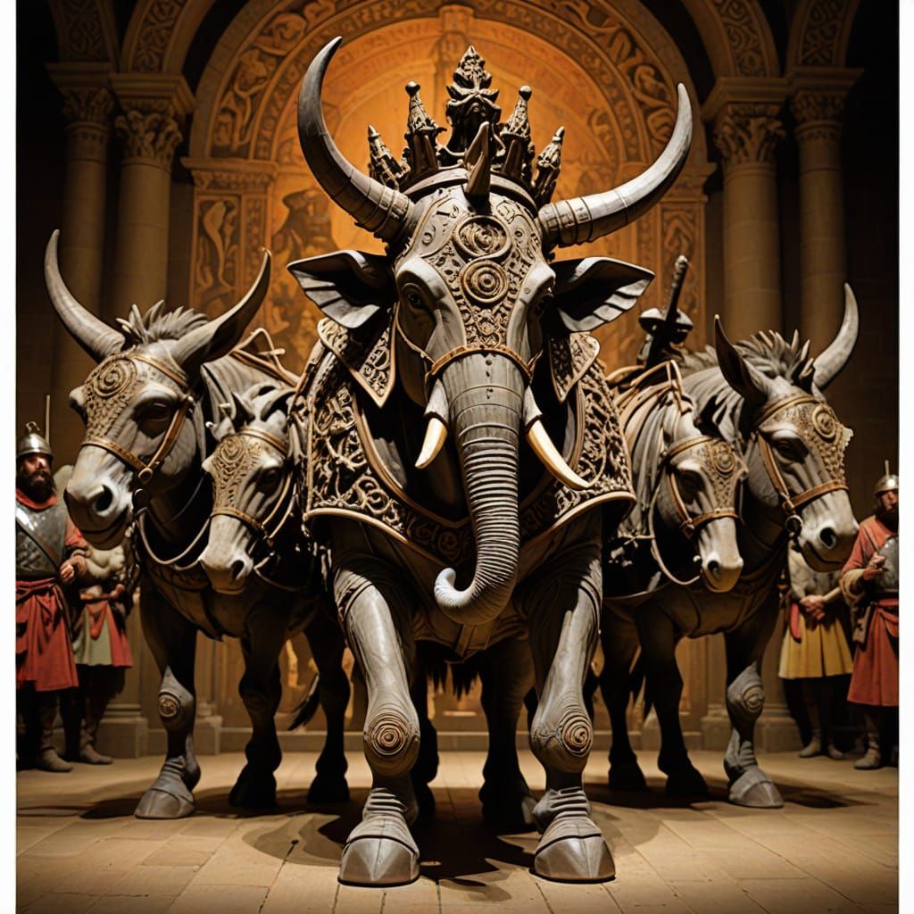 Ferocious Donkey Army Marches to Vengeance