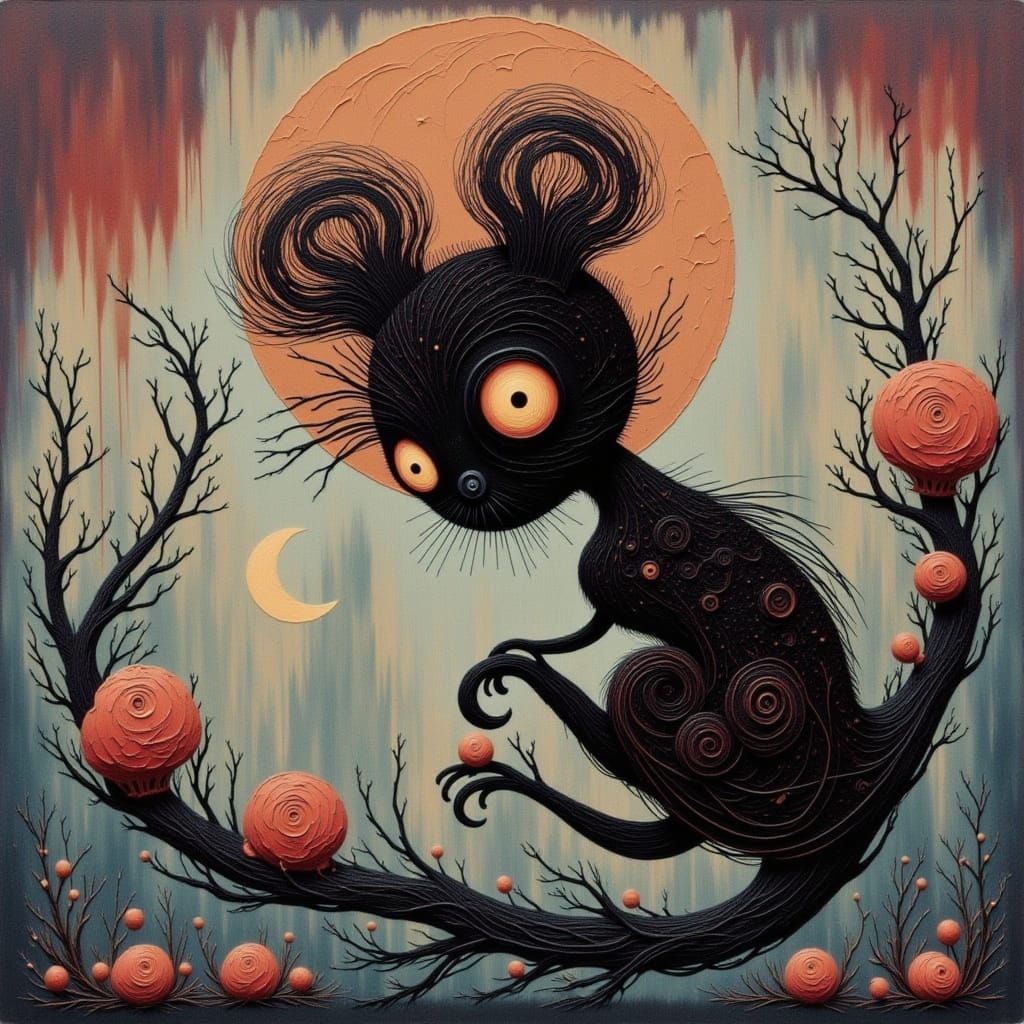 Halloween Moonchild with Cicada Song