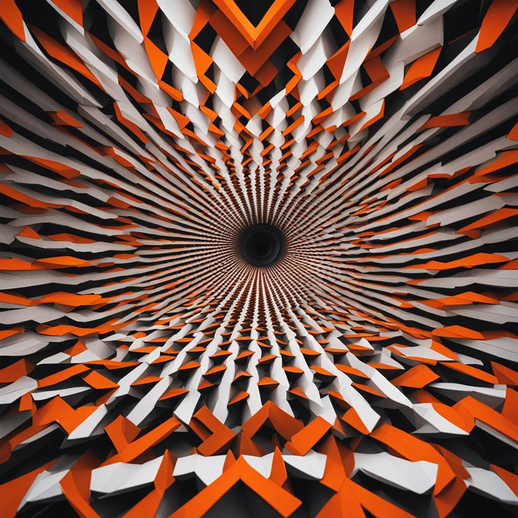 Alexander de Winne's Dark Beauty in Symmetrical Composition