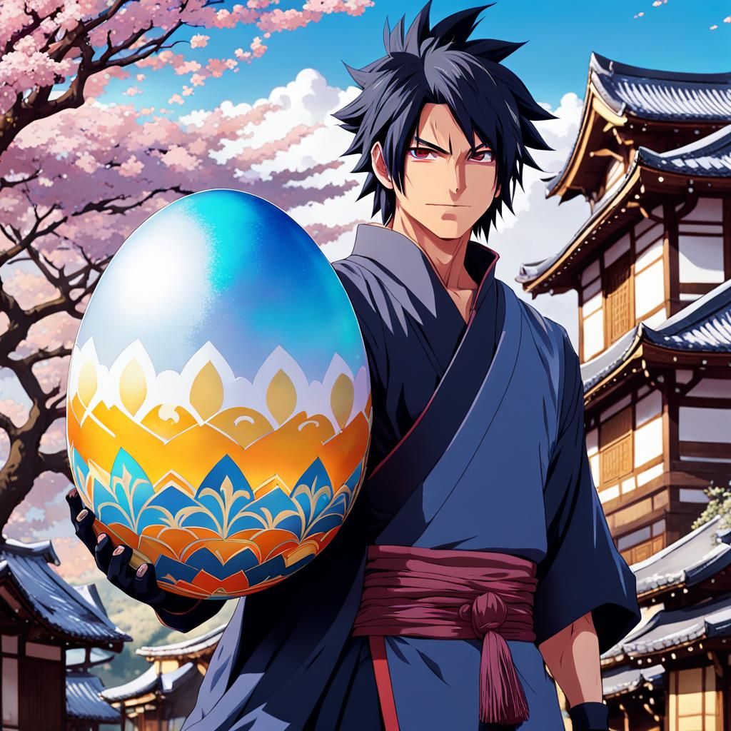 Sasuke Easter Greetings