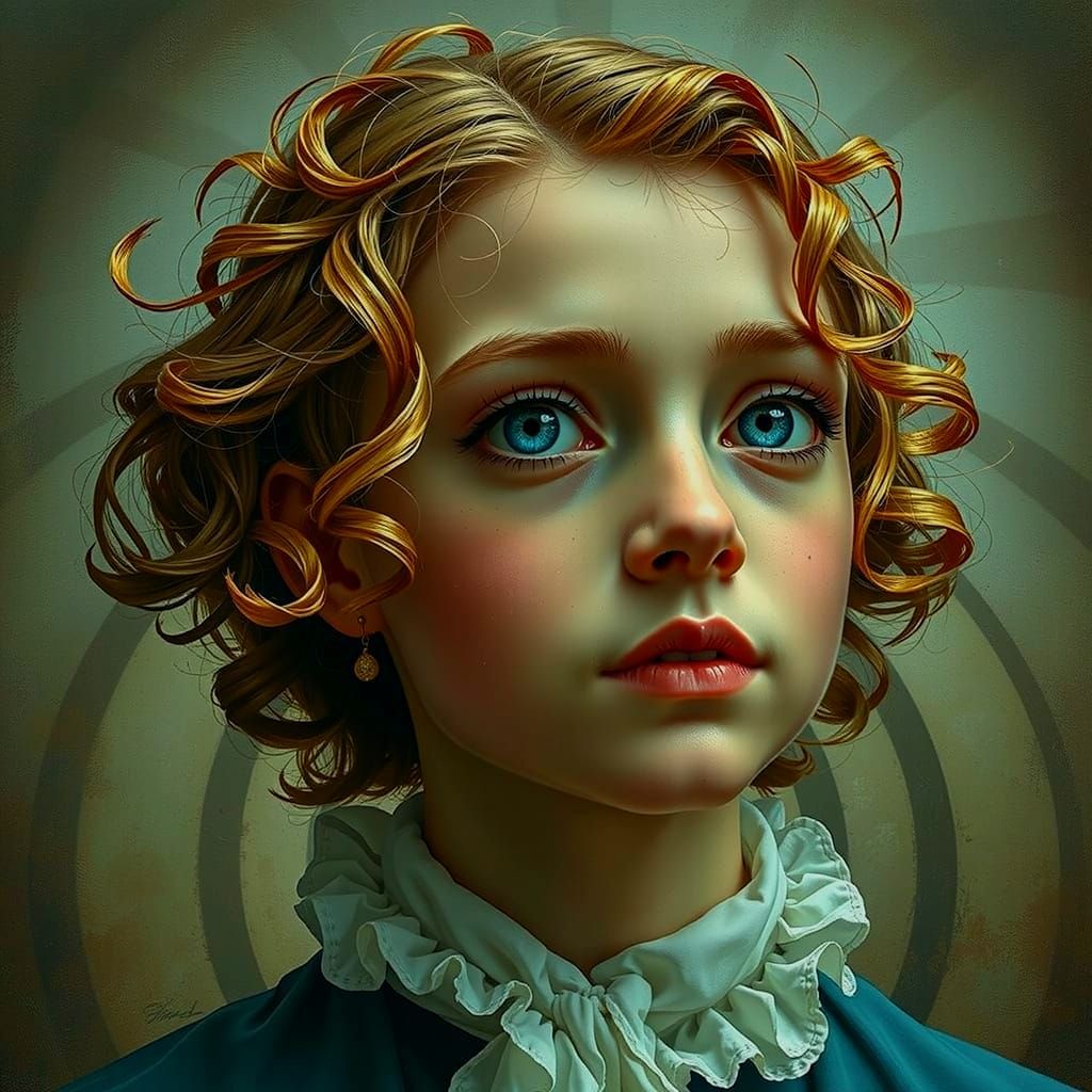 Abstract Swirling Vortex Forms in Dynamic Motion