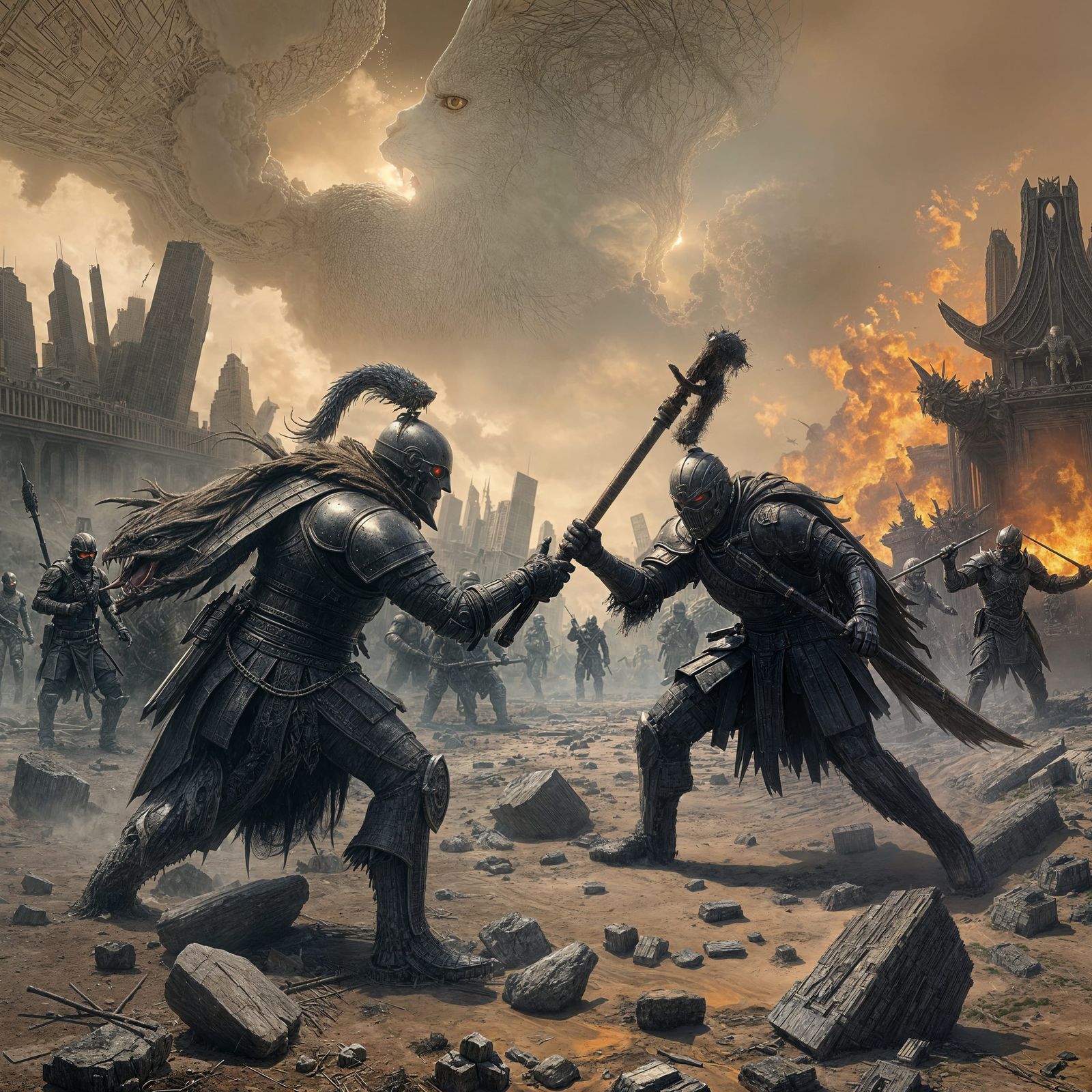 Bleak Vision: Humanity's Endless Conflict