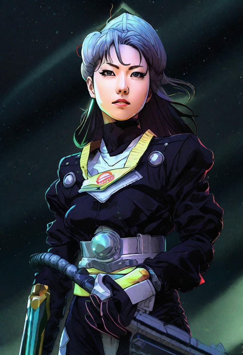 Anime Portrait: Kanako Kishi as Super Sentai Villain