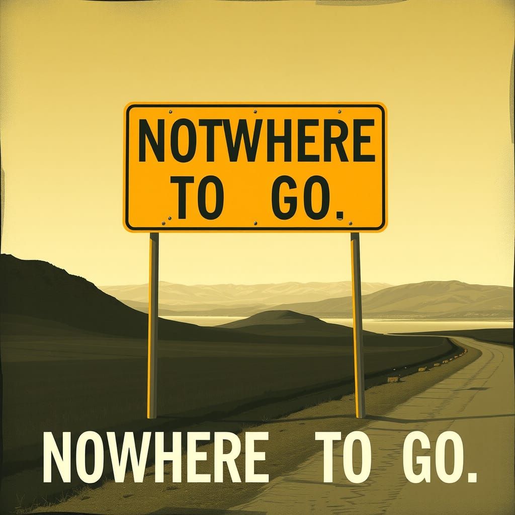 Nowhere To Go AI Image