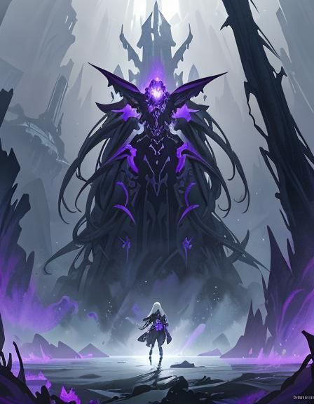 Dark Elf in Bikini Armor: Fantasy Art