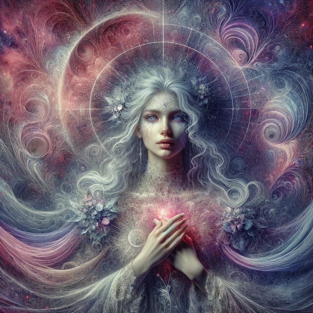 Goddess of Love and Tragedy in Ethereal Fantasy