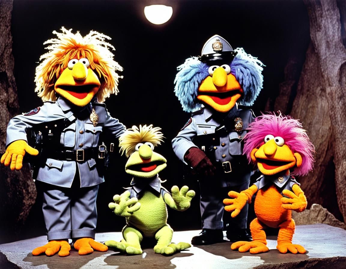 Fraggle Rock: Fraggle Cop Confronts Doozer Kids