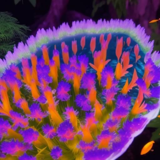 Microphotography of Vibrant Fish in Mountain Lake