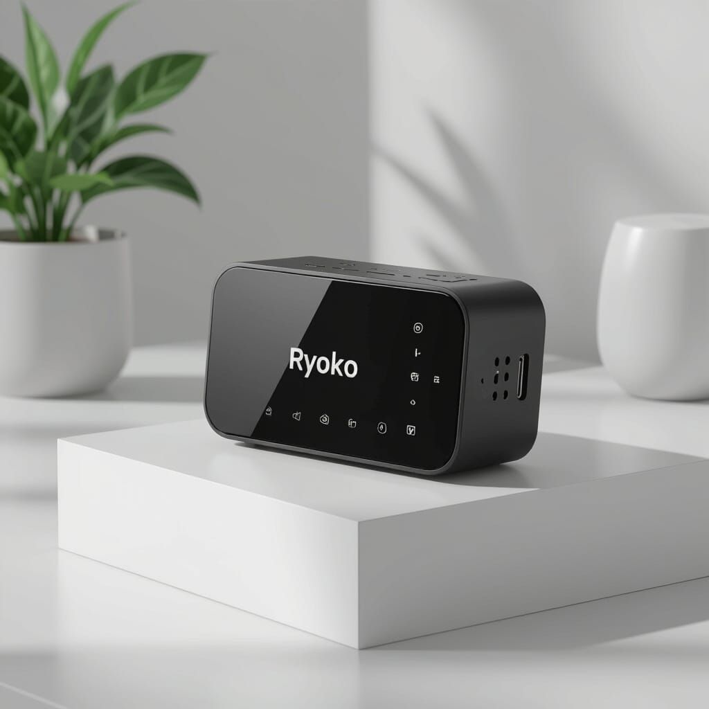 Ryoko Pro Portable Wifi: Sleek Modern Product Shot