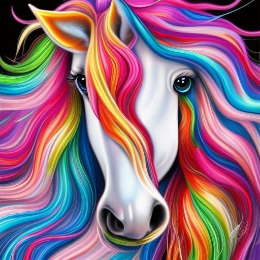 Rainbow Horse 1