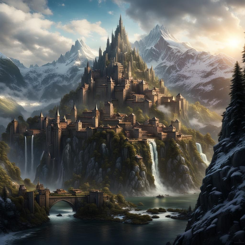 Erebor: Ancient City in the Lonely Mountain