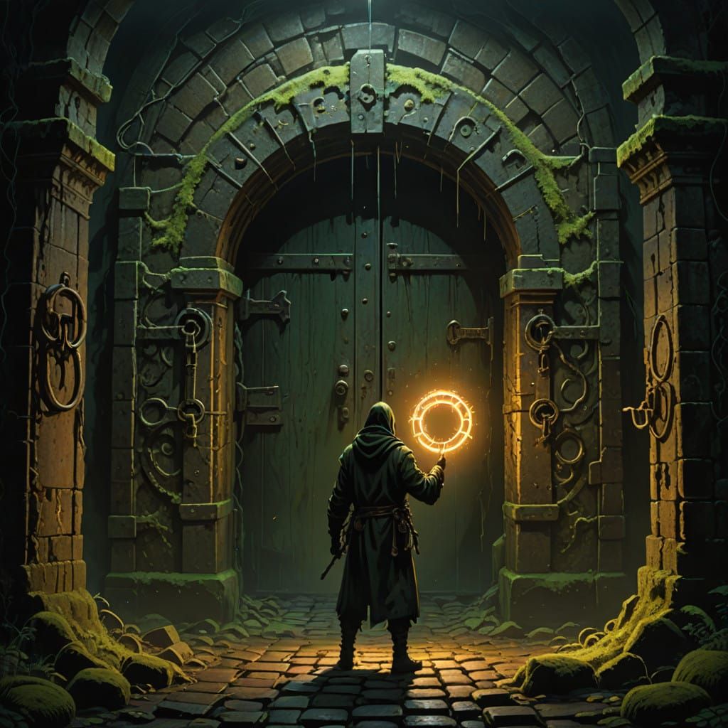 Ethereal Guardian of Ancient Dungeons