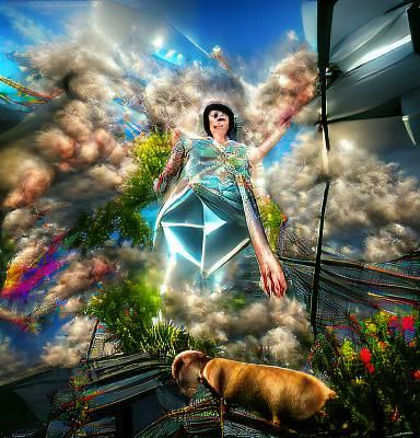 Lucy in the Sky: Holographic Digital Art